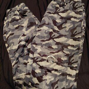 Camouflage Windbreaker Pants